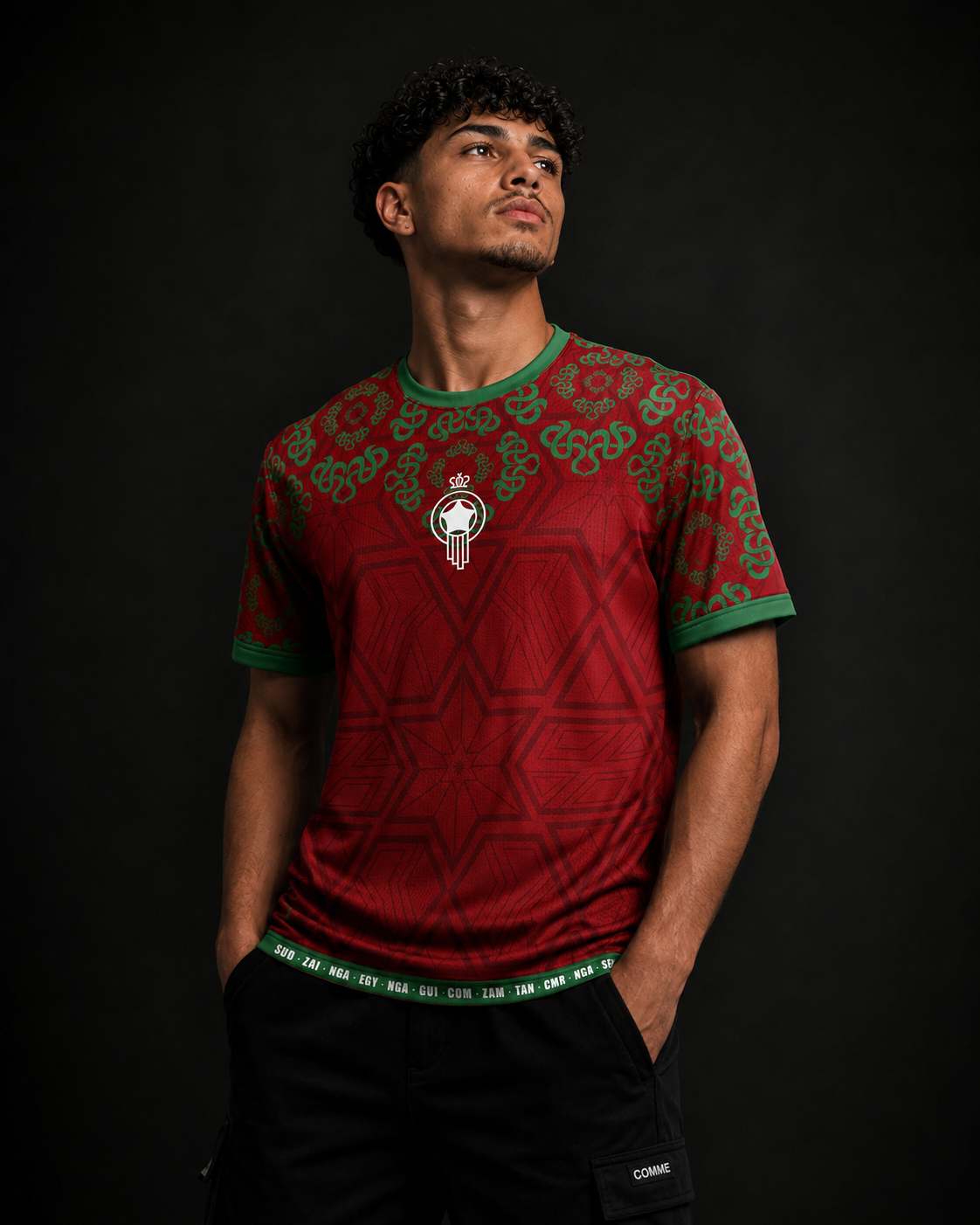 T-shirt Maroc - Lions de l'Atlas